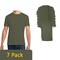 Gildan Men's Softstyle Short Sleeve Blank T-Shirt for DIY Printing & Craft Projects, Military Green